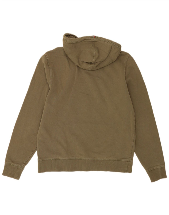 Maglione con cappuccio da uomo Tommy Hilfiger cotone medio kaki