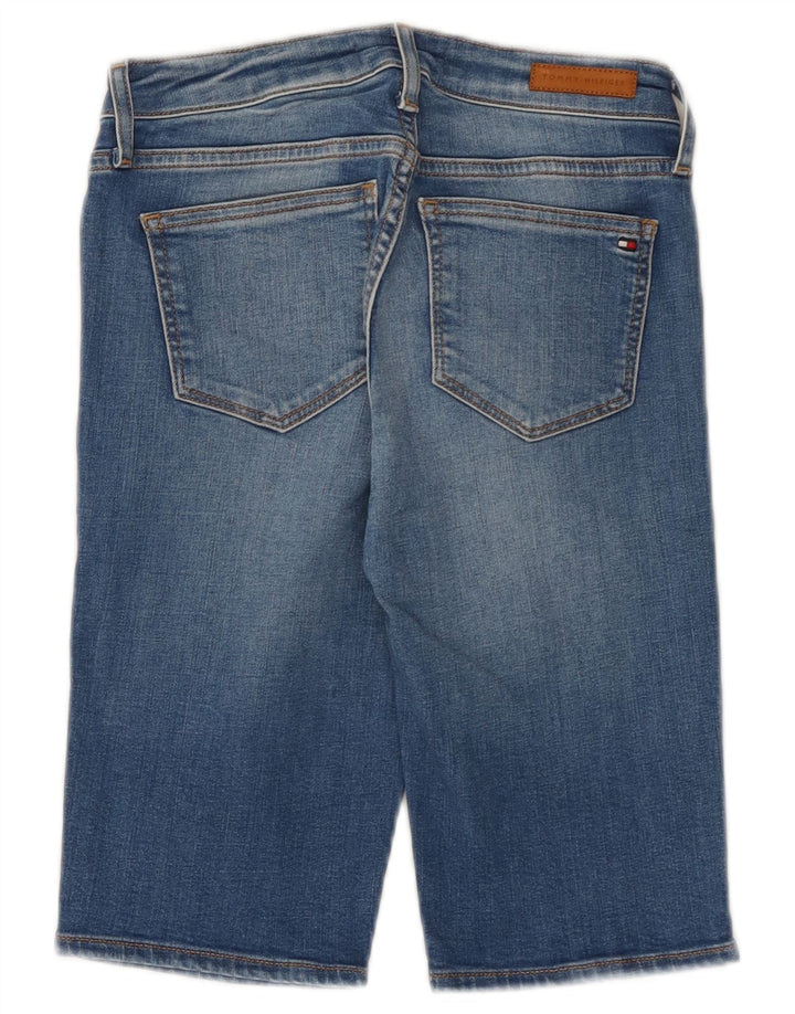 Pantaloncini di jeans slim da donna Tommy Hilfiger W25 XS Blu