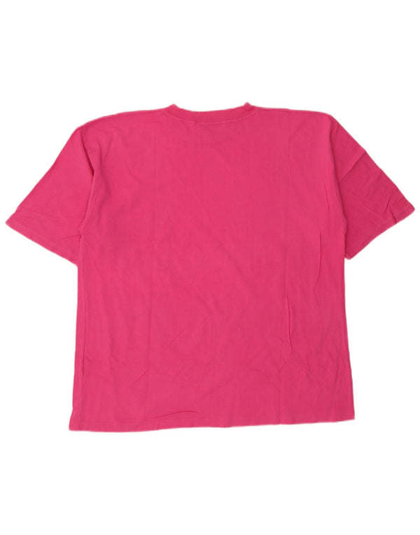 CONTE OF FLORENCE T-shirt Donna Top IT 48 XL Cotone Rosa