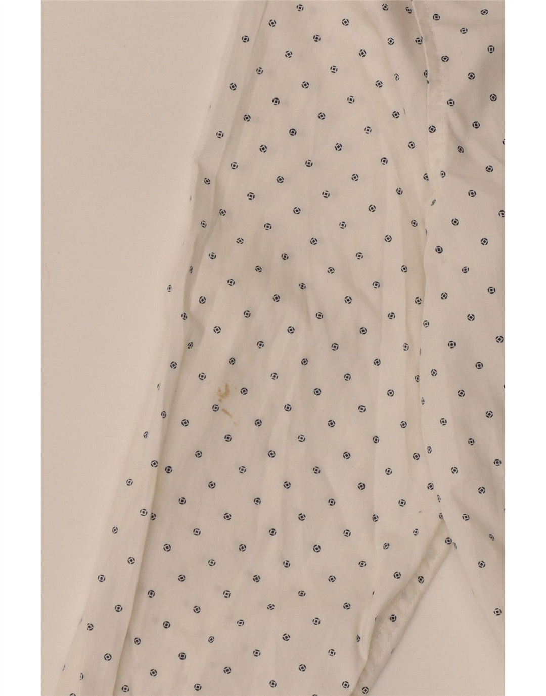 Camicia Benetton Bambino 11-12 Anni 2XL Cotone Maculato Bianco
