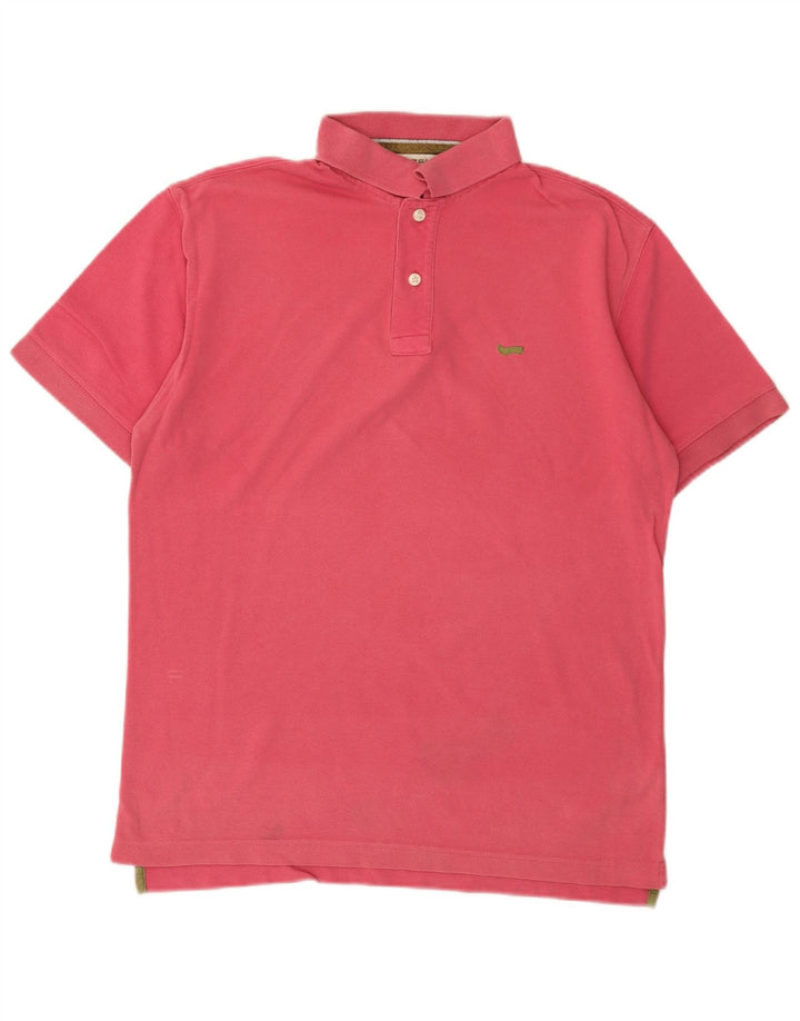 Polo Uomo Gas Cotone Rosa Medio