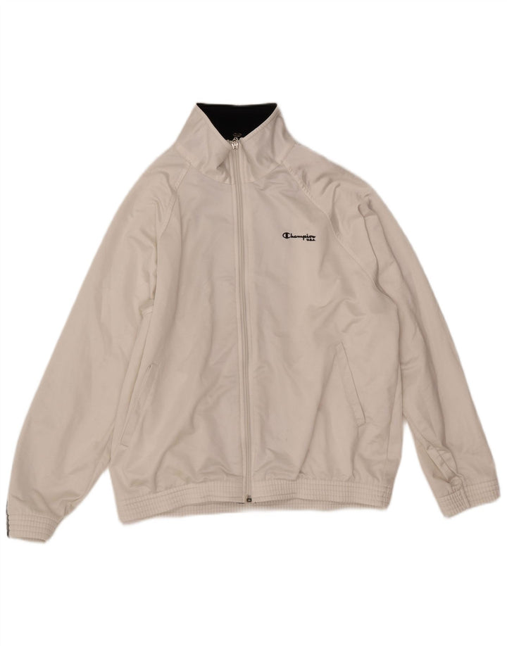 Giacca da tuta da donna CHAMPION UK 14 Medium White Colourblock