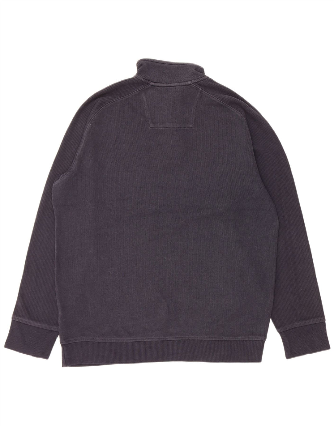 Maglione da uomo Marks & Spencer con bottoni e collo blu navy medio