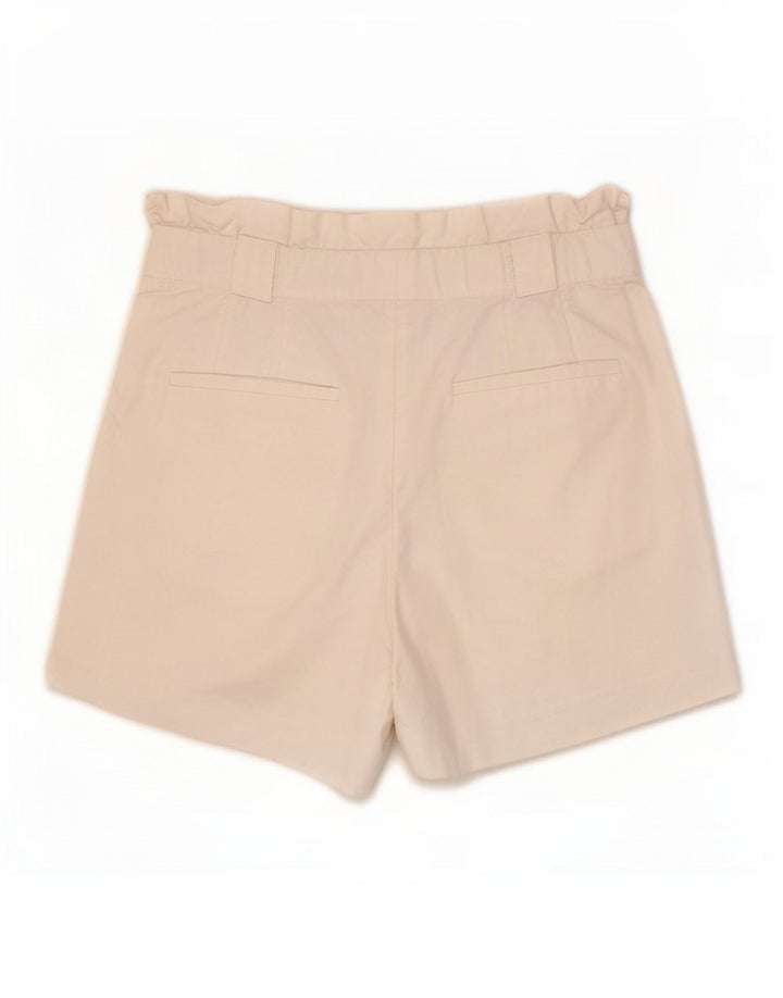 Pantaloncini chino con pegging da donna Zara medi W28 bianchi