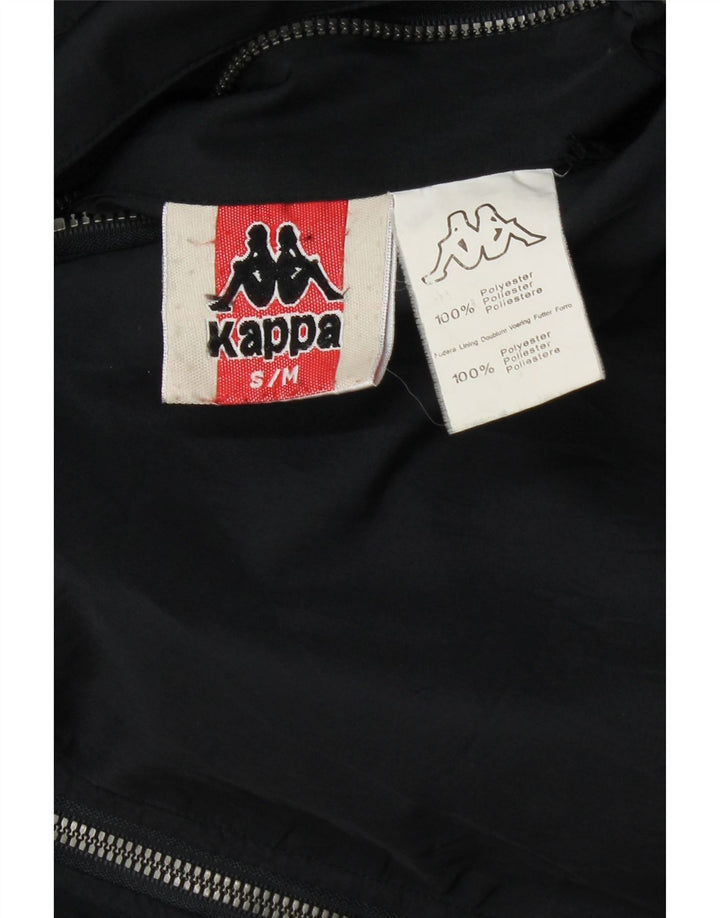 KAPPA Mens Loose Fit Reversible Jacket UK 36 Small Navy Blue Polyester Vintage Kappa and Second-Hand Kappa from Messina Hembry 