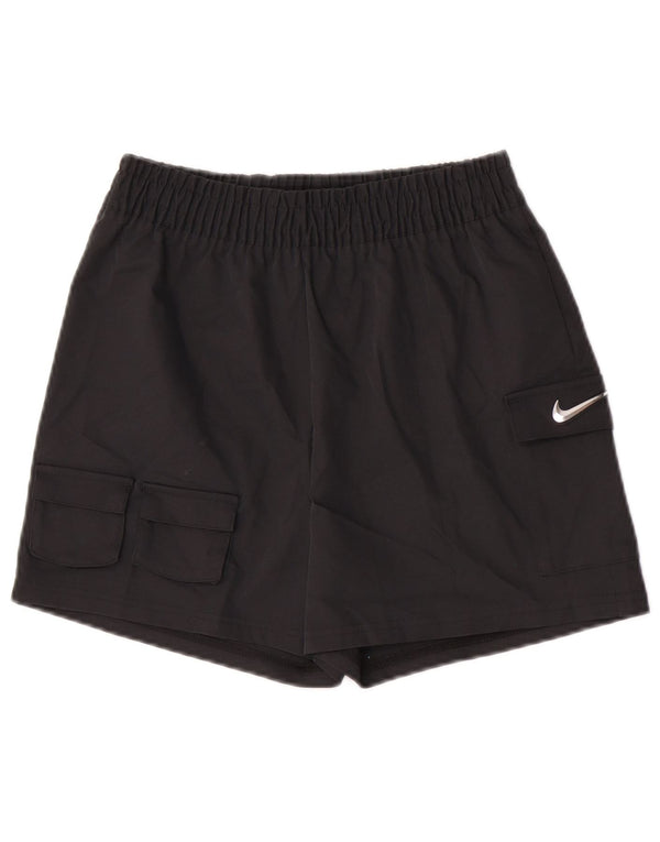 Pantaloncini sportivi Nike da donna UK 8 Small Nero Poliestere
