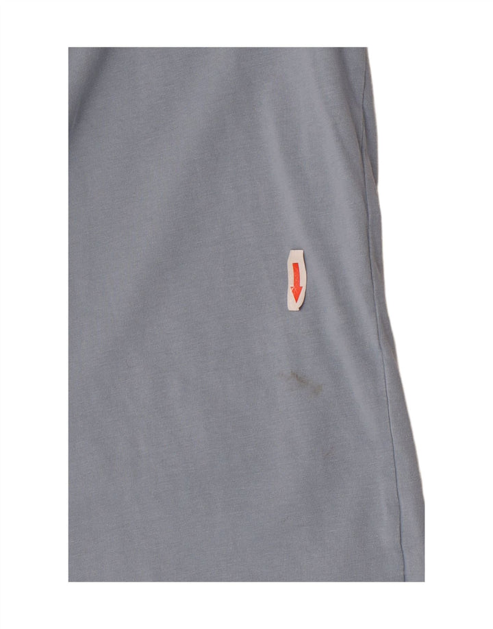 T-shirt grafica da uomo Puma Top Small Blue Colourblock
