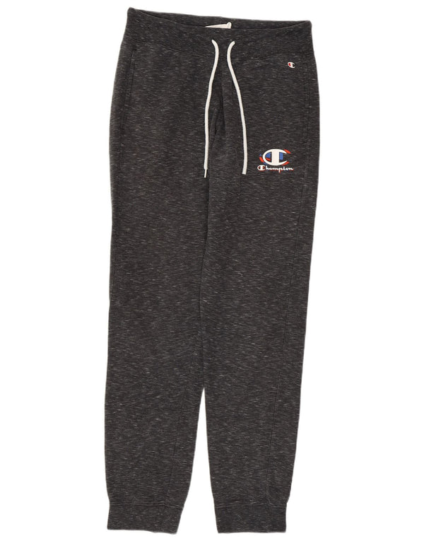 Pantaloni da tuta da uomo CHAMPION Joggers piccoli in cotone chiazzato grigio