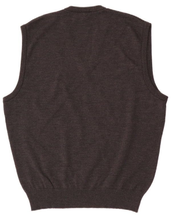 Canottiera da uomo Marz EU 54 Large Grey Wool