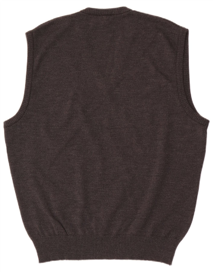 Canottiera da uomo Marz EU 54 Large Grey Wool