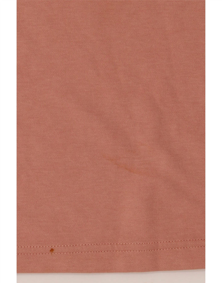 PUMA Felpa con cappuccio grafica oversize corta da donna UK 12 Rosa medio