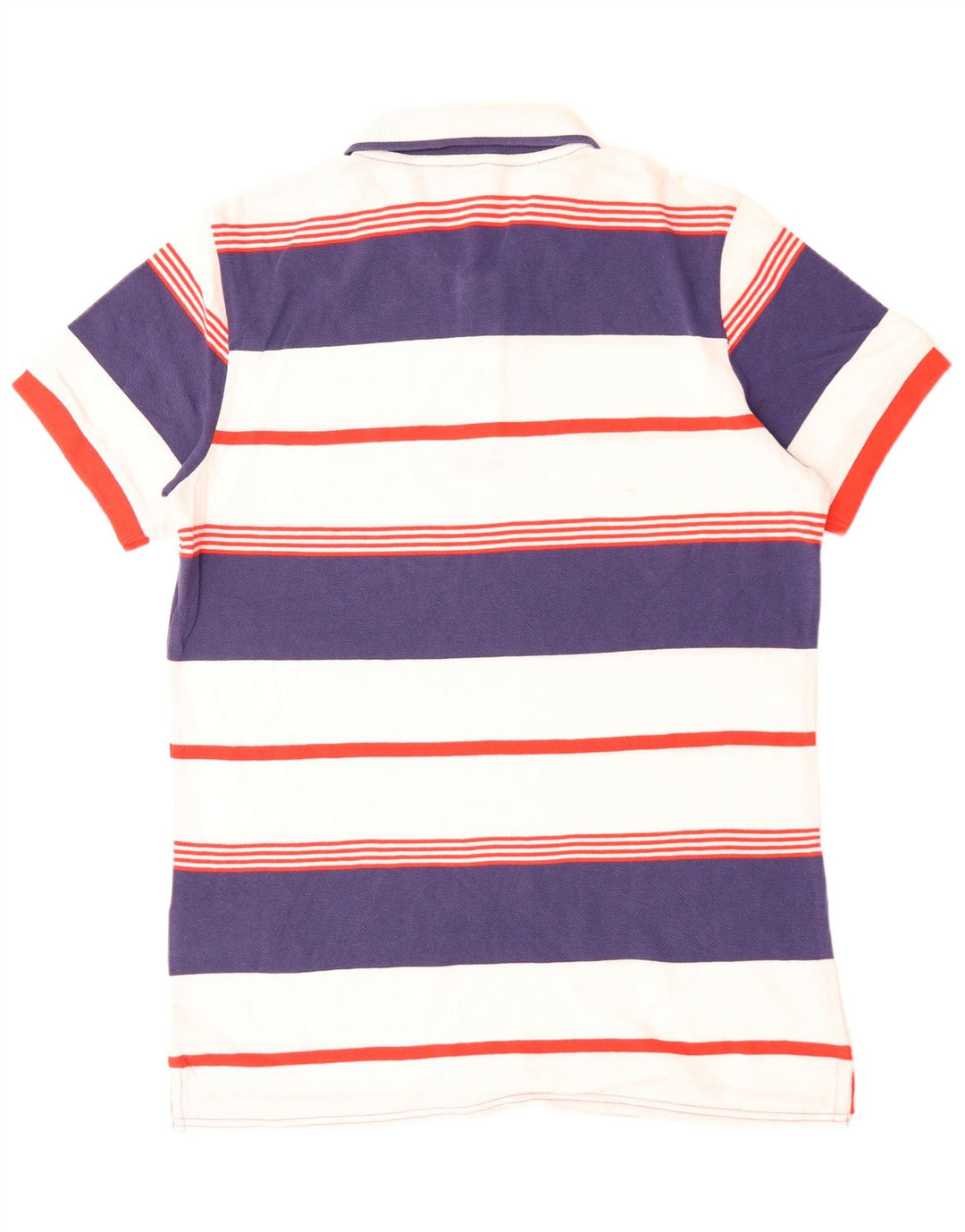 Polo Uomo BENETTON Cotone Righe Grandi Bianche