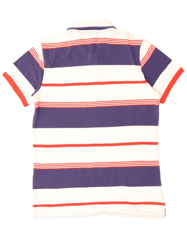 Polo Uomo BENETTON Cotone Righe Grandi Bianche