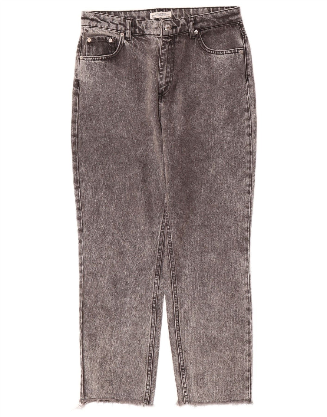 Jeans affusolati da donna Zara EU 38 Small W28 L26 Grigio