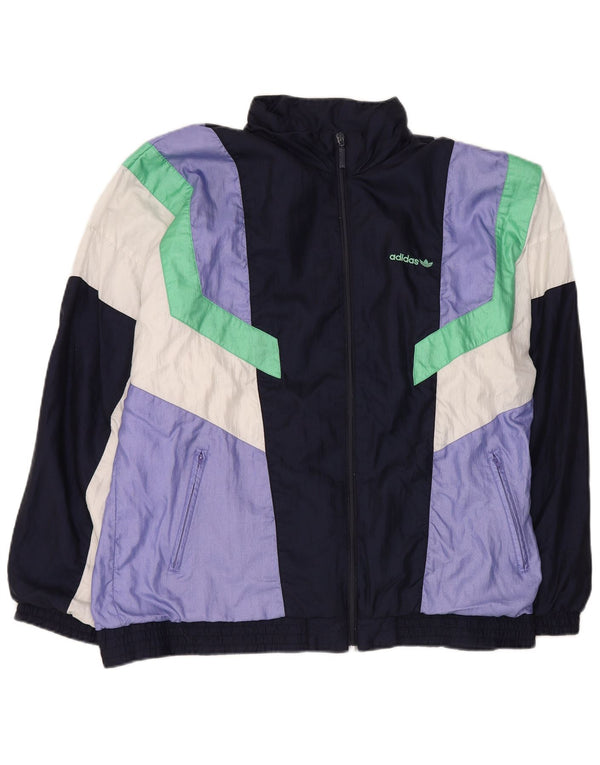 Giacca da tuta da uomo Adidas 2XL poliammide color block multicolore