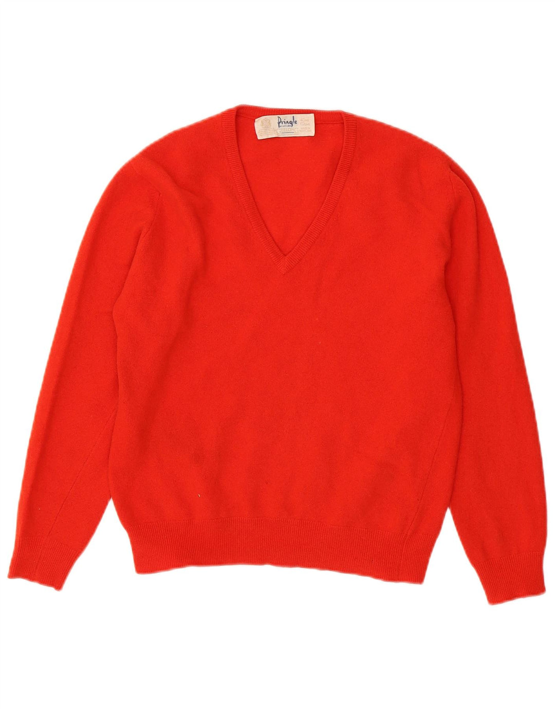 PRINGLE Maglione corto da donna oversize con scollo a V IT 40 piccolo rosso