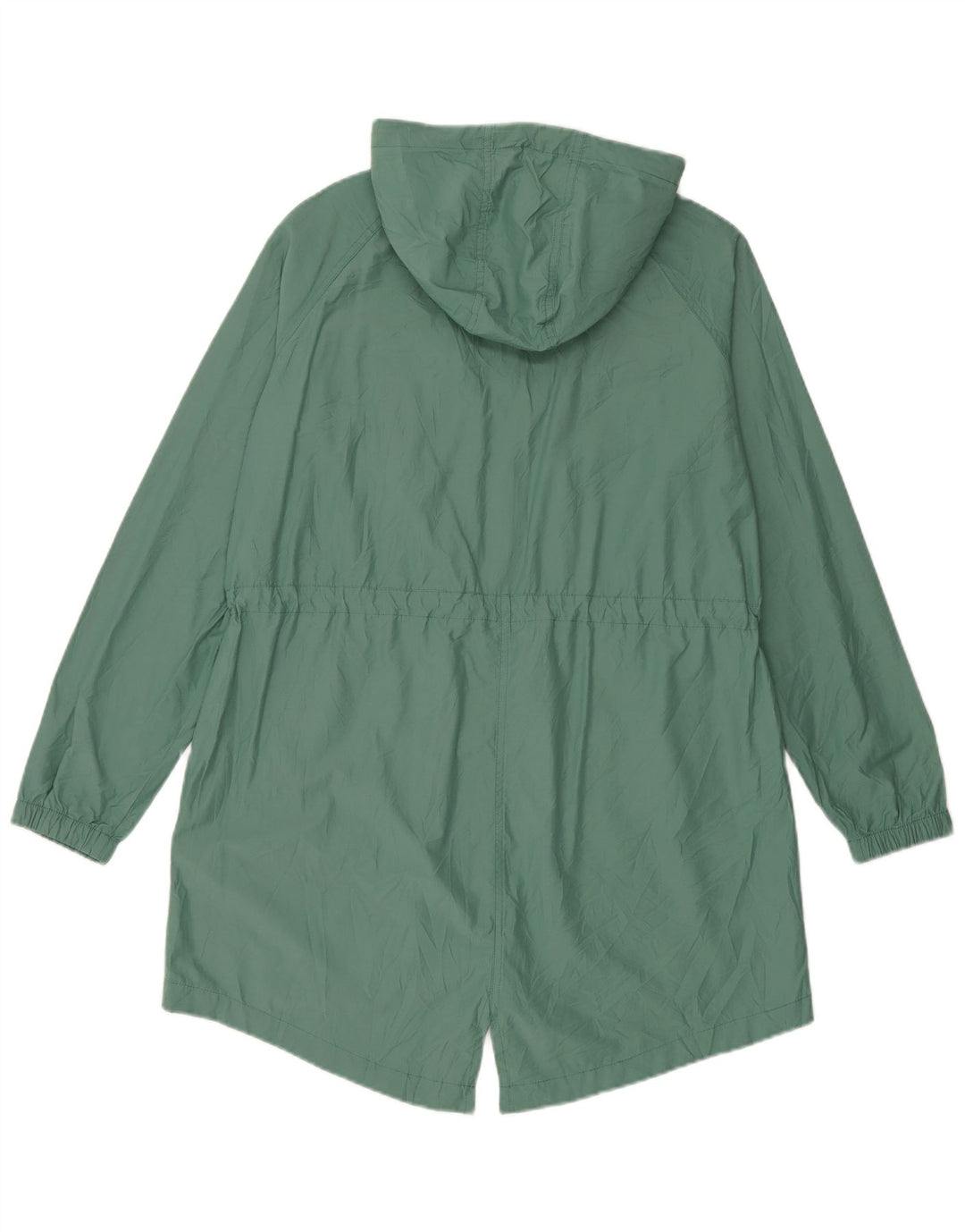 Giacca Parka con cappuccio da donna Fat Face UK 14 Large Verde Cotone
