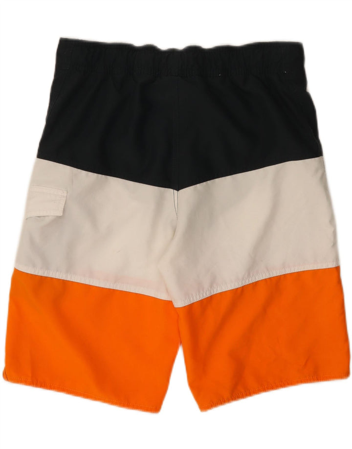 Pantaloncini da bagno da uomo ADIDAS piccoli in poliestere color block multicolore