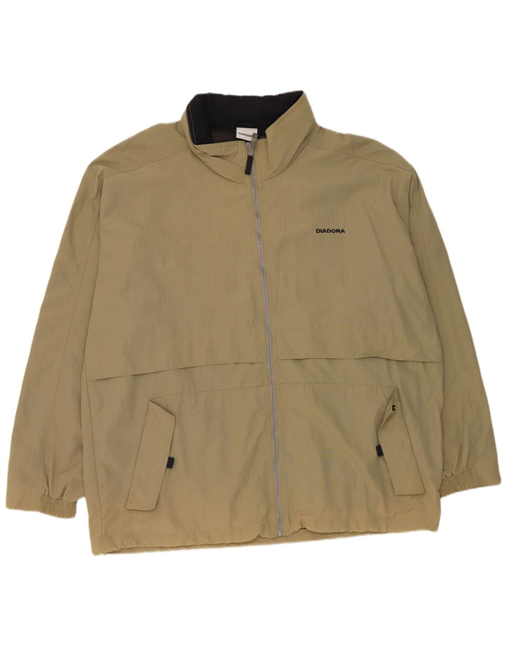 Giacca antipioggia da uomo Diadora UK 42 XL Poliestere kaki