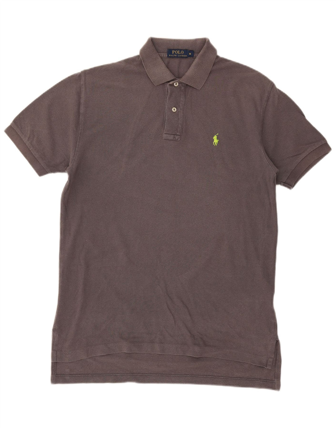 Polo Ralph Lauren da uomo in cotone grigio medio