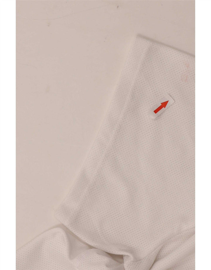 T-shirt da uomo Nike Dri Fit Top XL poliestere bianco