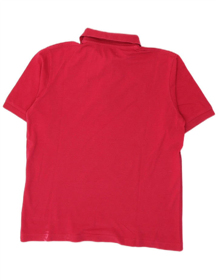 Polo Kappa Uomo Large Rosa In Cotone