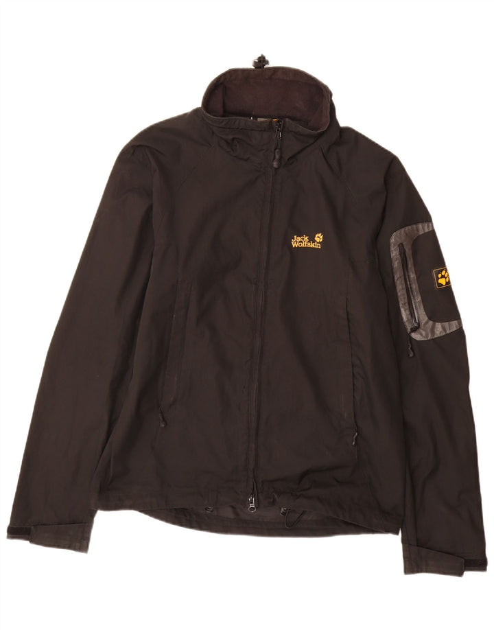 Giacca a vento da uomo Jack Wolfskin UK 38 poliestere nero medio