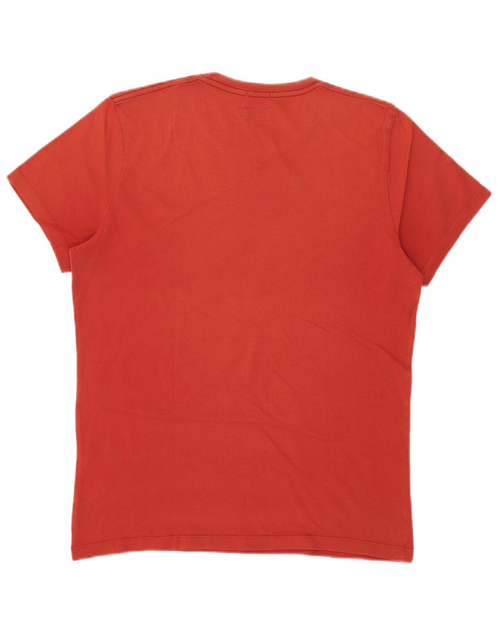 T-shirt grafica da uomo slim fit PEPE Jeans rosso medio