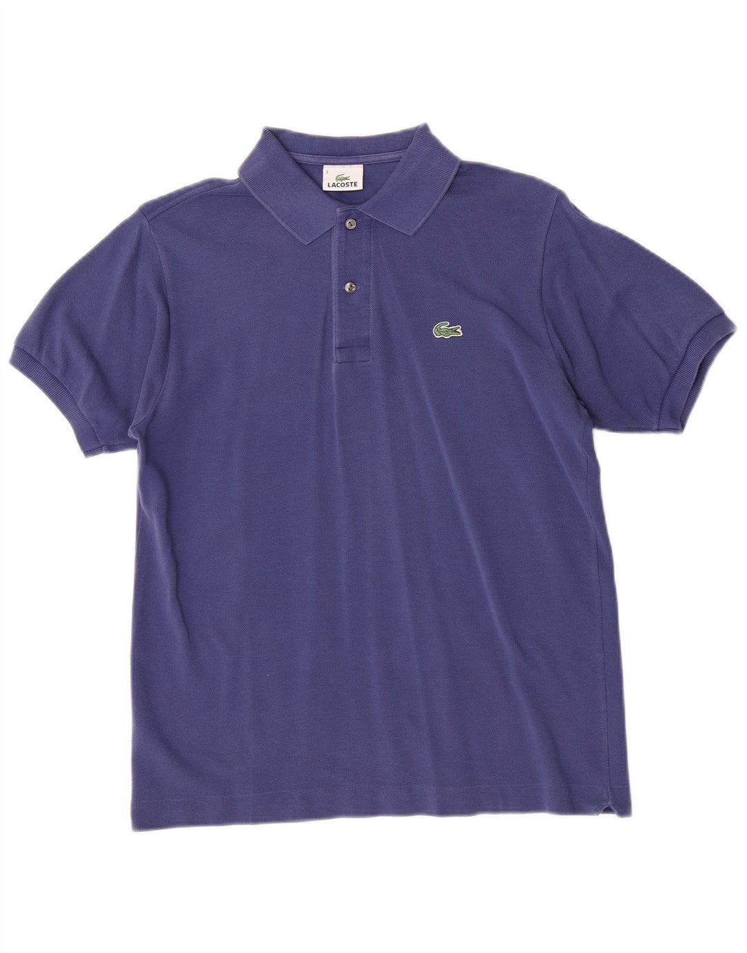 Polo da uomo Lacoste taglia 3 media in cotone blu navy