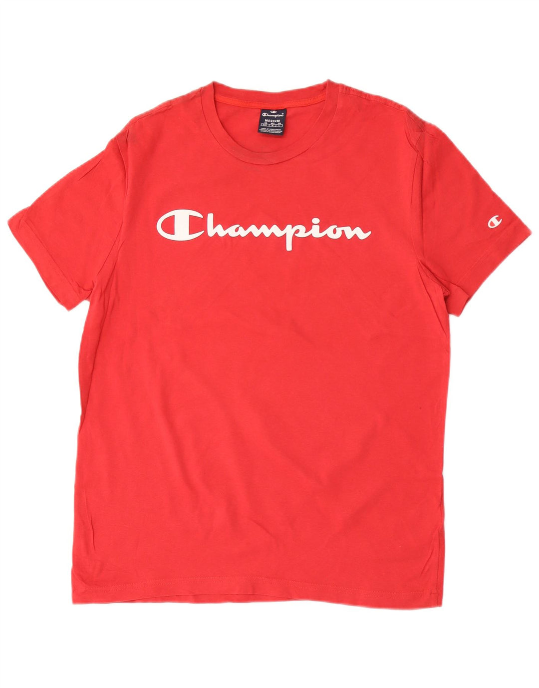 T-shirt grafica da uomo Champion Top rossa media