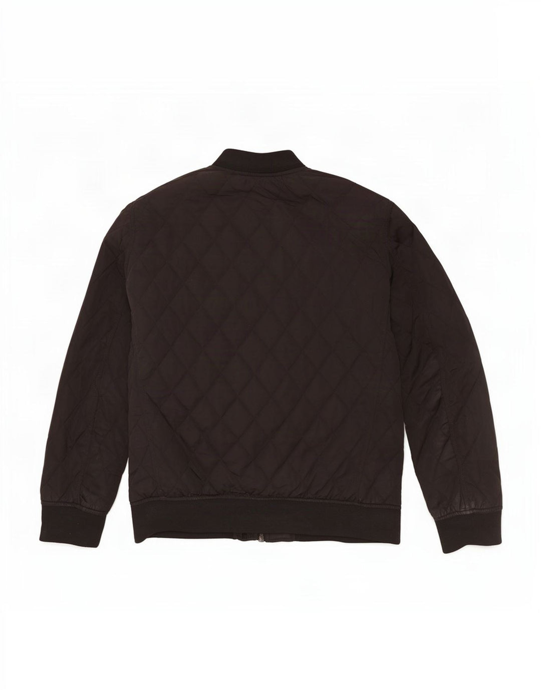 Giacca trapuntata da uomo Zara UK 38 poliestere nero medio
