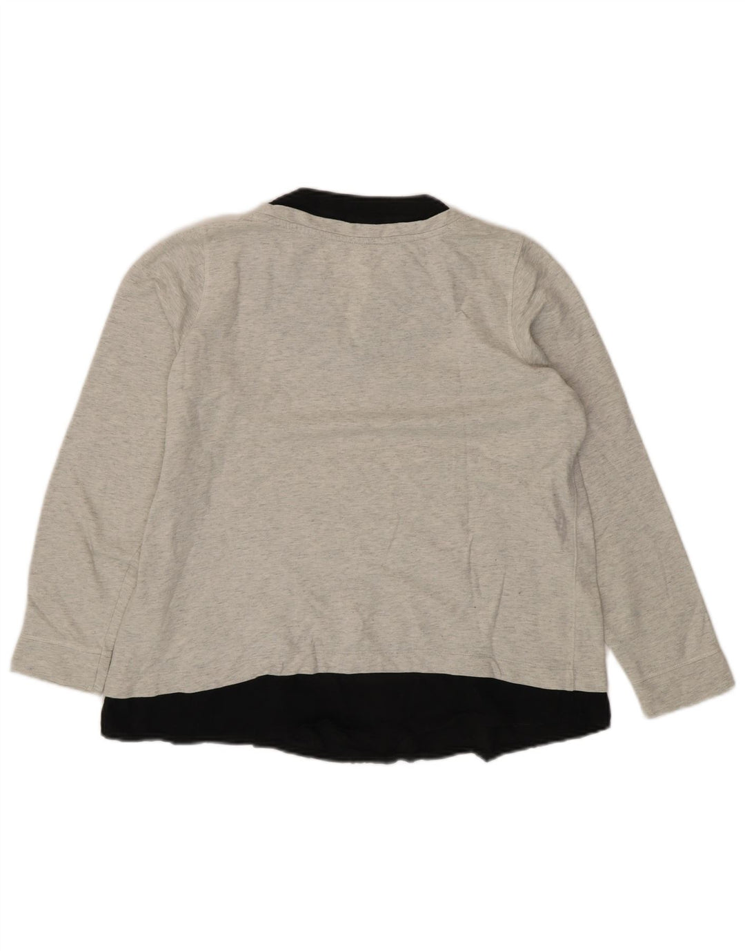 Felpa da donna Marks & Spencer UK 16 Large Grey Colourblock
