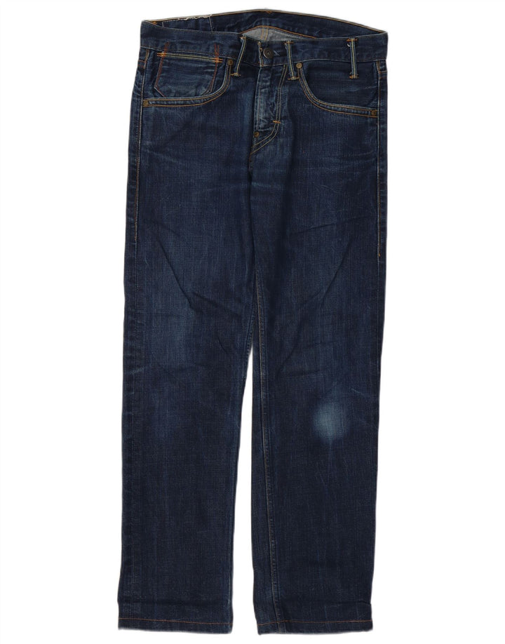 Jeans dritti da uomo LEVI'S W29 L29 in cotone blu