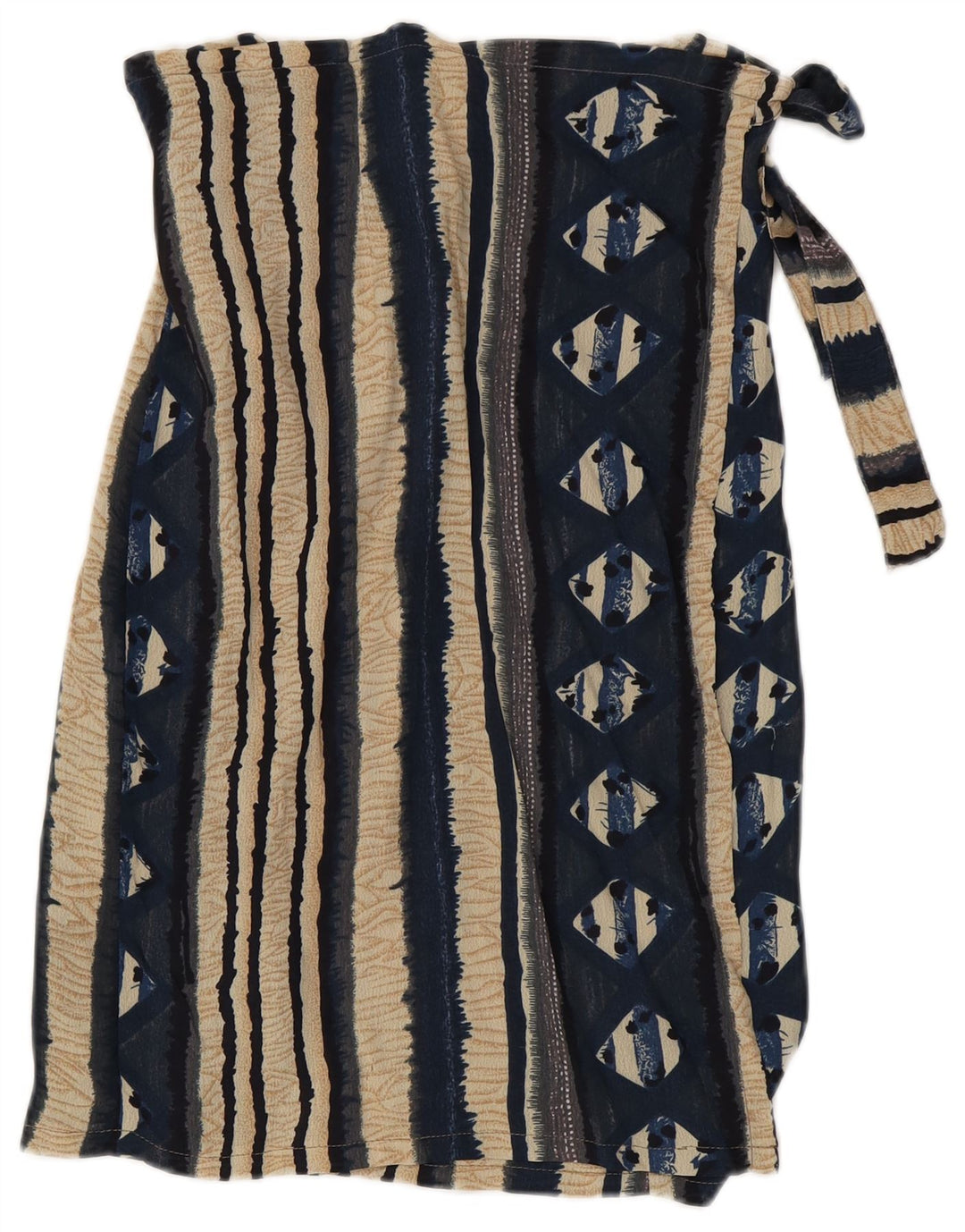 Gonna a portafoglio da donna Kenzia grande W32 a righe multicolore