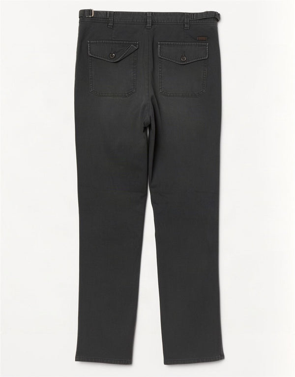 Pantaloni chino dritti da uomo Zara EU 40 medio W31 L32 cotone verde