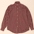 TOMMY HILFIGER Mens Shirt Small Red Check Cotton Vintage Tommy Hilfiger and Second-Hand Tommy Hilfiger from Messina Hembry 