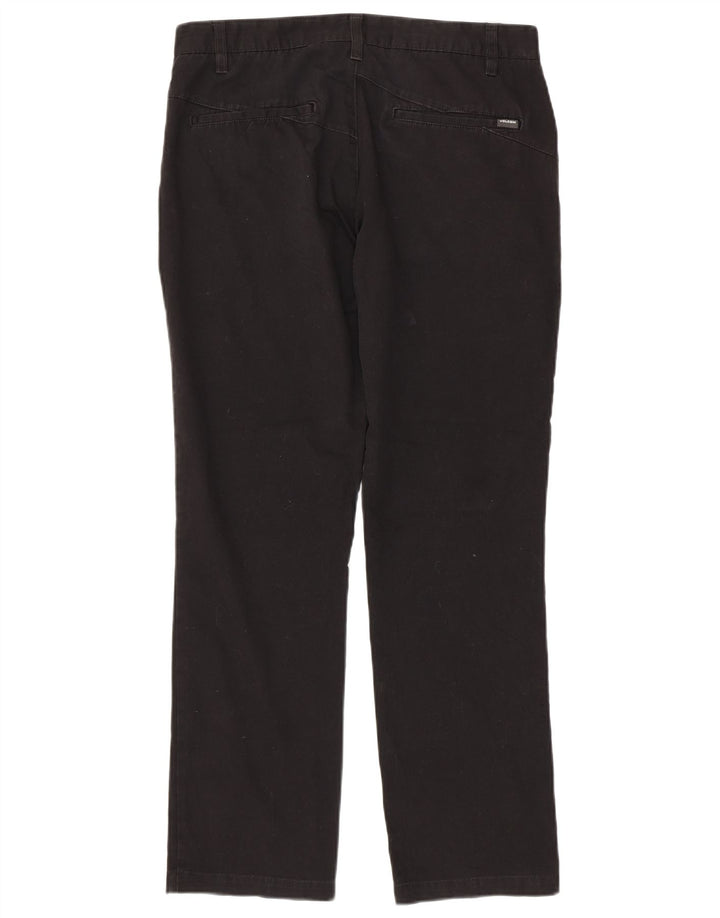 Pantaloni chino dritti da uomo Volcom W32 L30 cotone nero