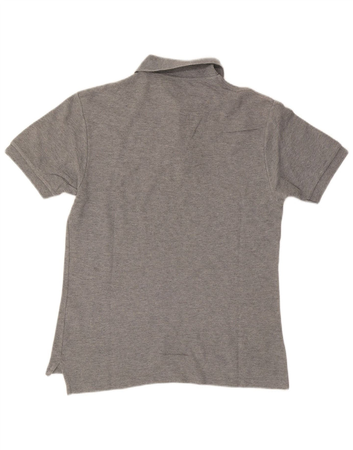 Polo da uomo Marina Yachting piccola in cotone chiazzato grigio