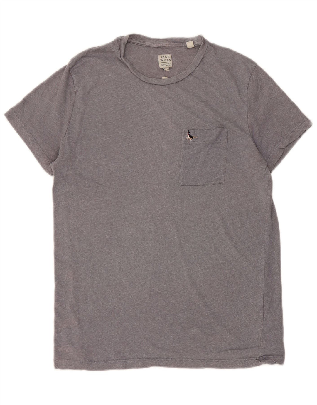 Maglietta da uomo slim fit Jack Wills grigio medio