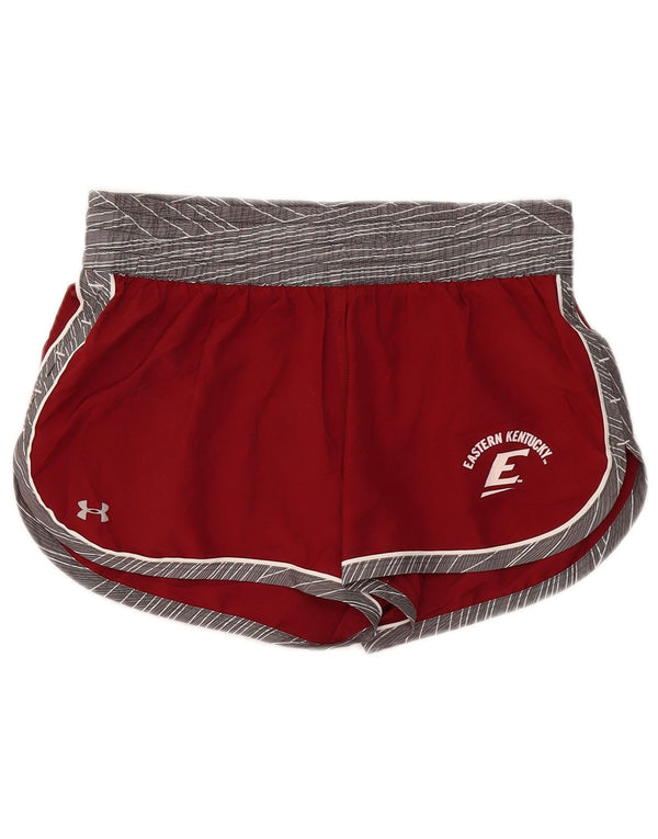 Pantaloncini sportivi da donna Under Armour UK 10 piccoli bordeaux
