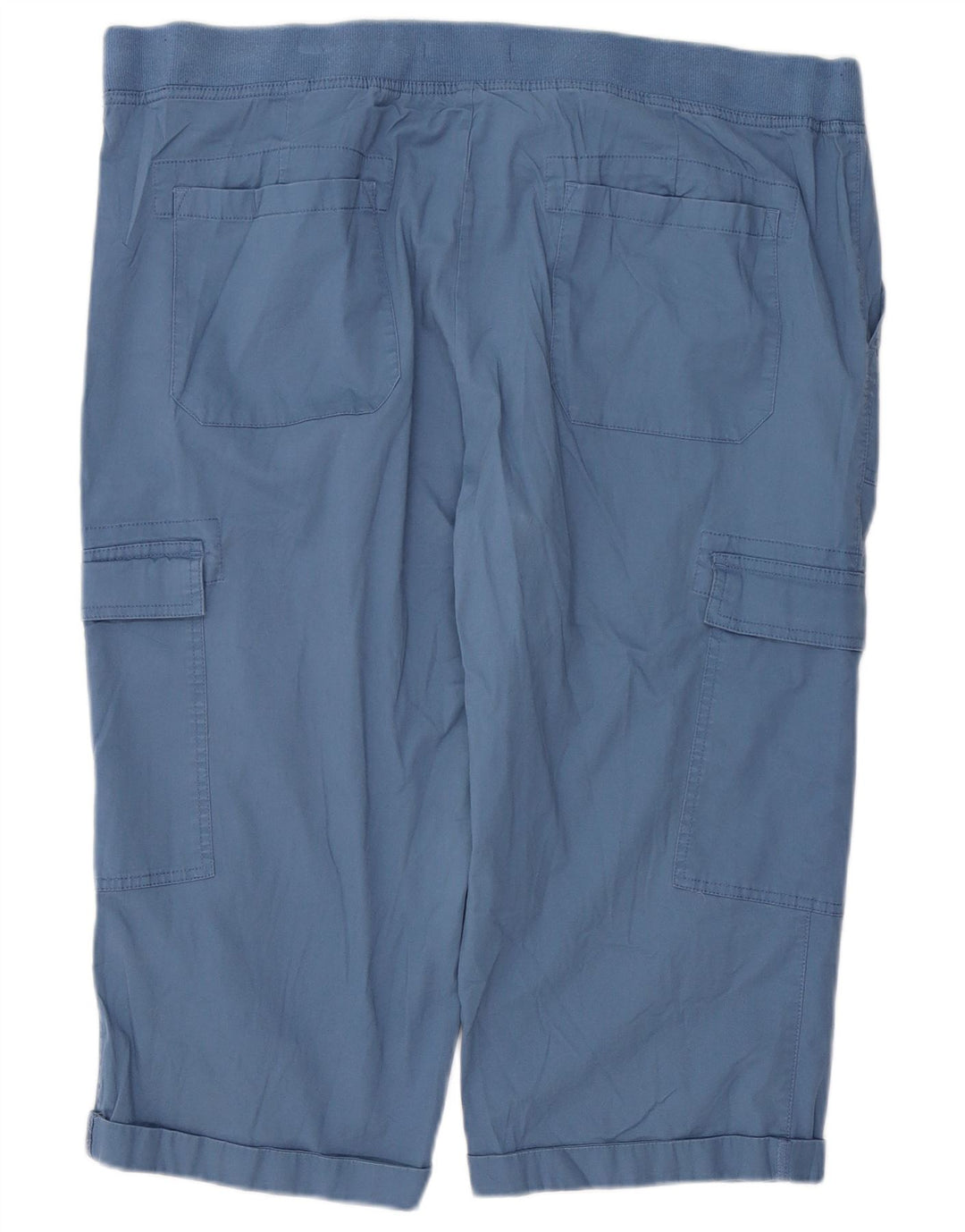 Pantaloni capri cargo da donna CHAPS 2XL W42 L19 cotone blu