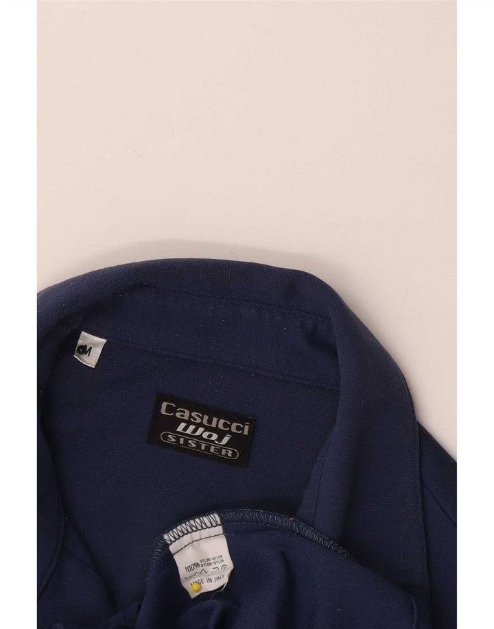 Camicetta da donna Casucci UK 12 nylon blu navy medio