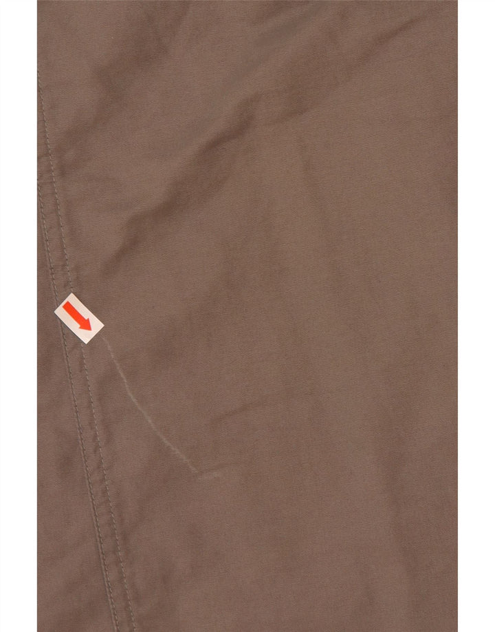 Pantaloni capri cargo dritti da uomo ADIDAS grandi W34 L20 cotone grigio
