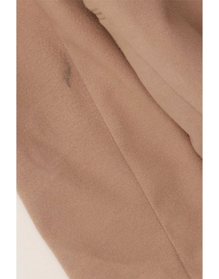 Topshop Cappotto doppiopetto da donna UK 12 Poliestere beige medio