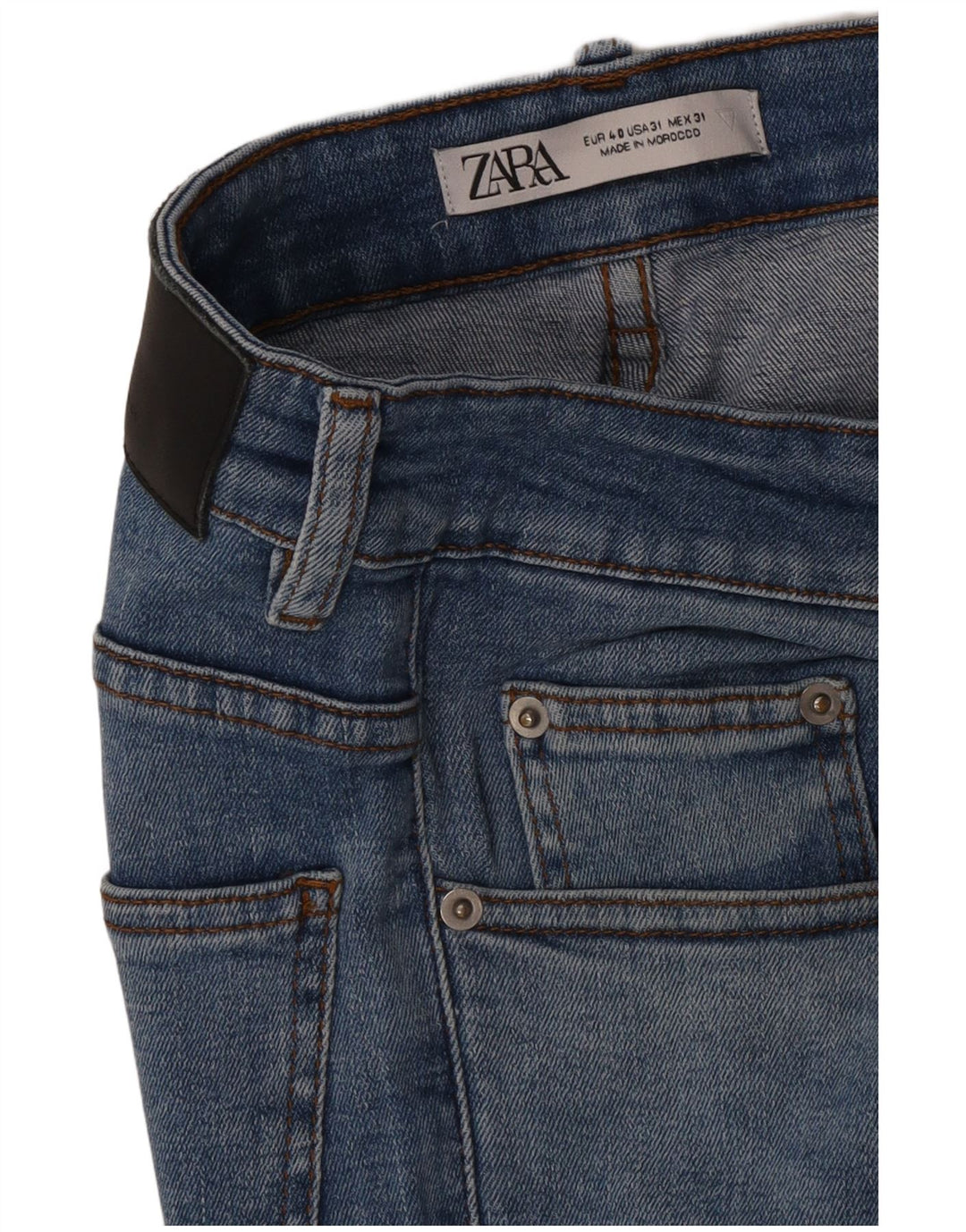 Jeans skinny da uomo Zara EU 40 medio W31 L30 blu