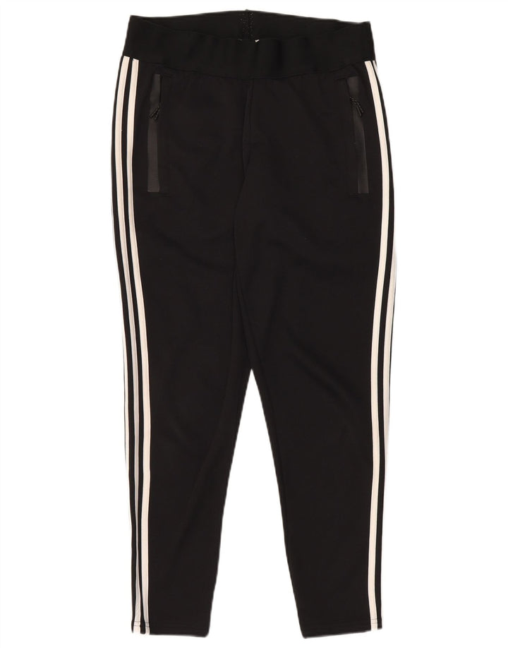 Pantaloni da tuta da donna ADIDAS UK 8/10 Small Nero Poliestere