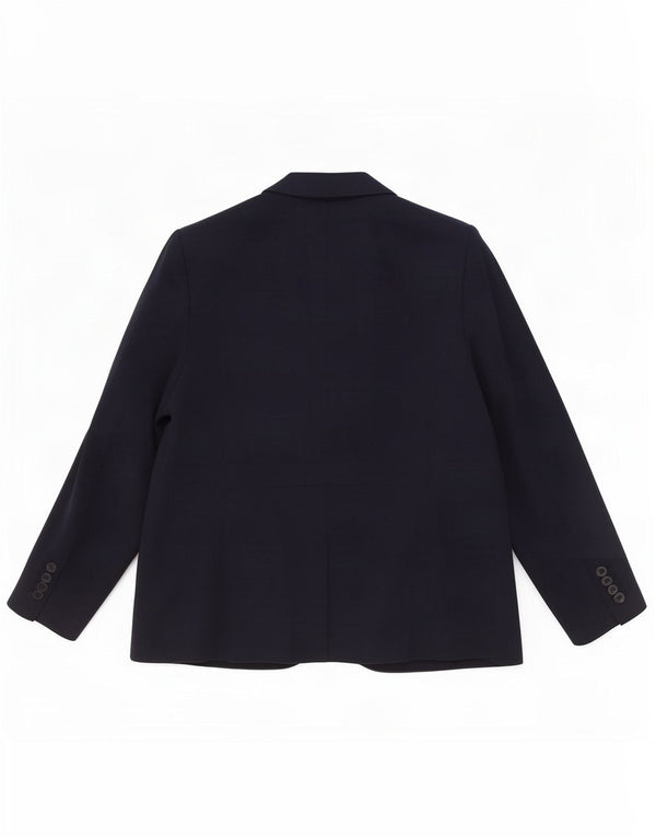 Giacca blazer a 1 bottone Marks & Spencer da donna UK 22 3XL poliestere blu navy