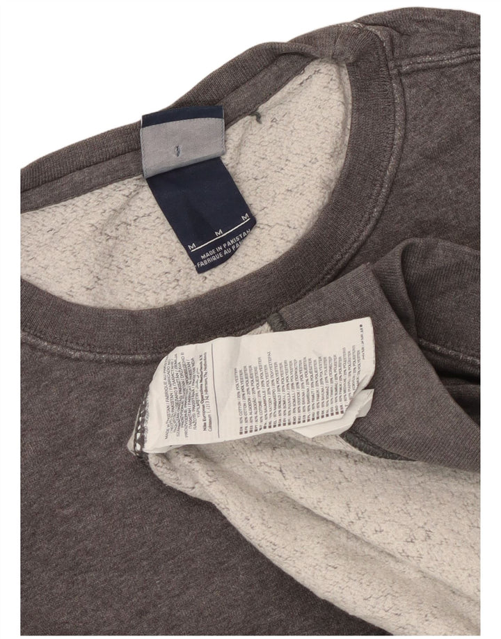 Felpa Nike Uomo Maglione Cotone Grigio Medio