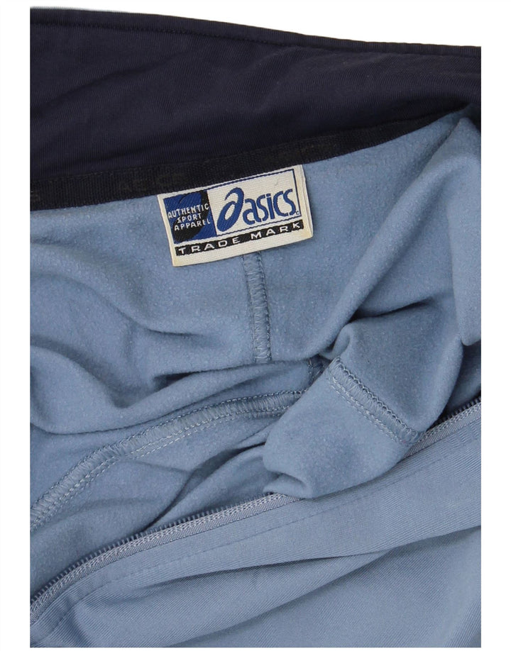 Giacca da ginnastica ASICS da uomo, taglia grande, blu