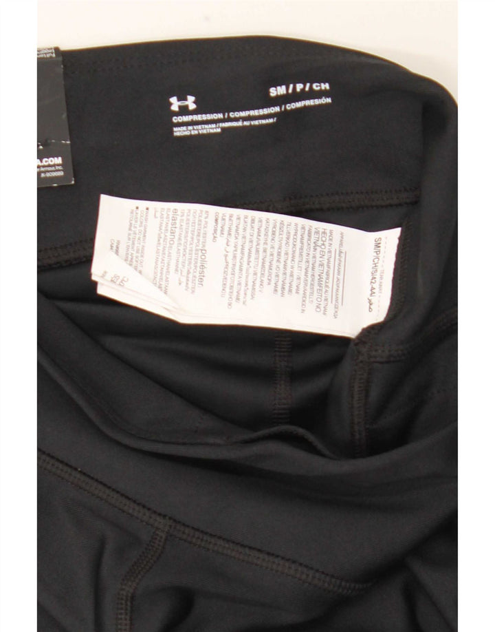 Leggings grafici da donna Under Armour UK 8 Small poliestere nero